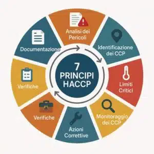 grafico circolare principi haccp