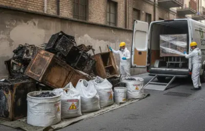 sgombero post incendio
