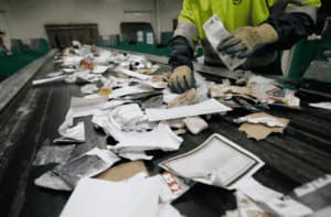 smaltimento carta ufficio