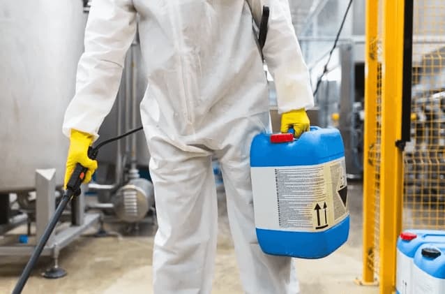disinfestazione nell'industria alimentare