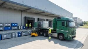 Immagine camion per smaltimento rifiuti industriali