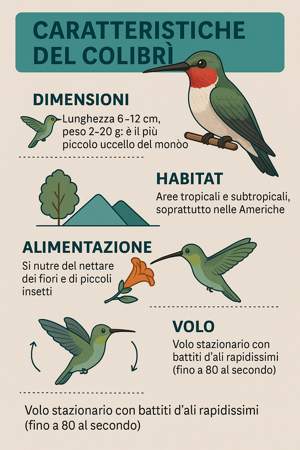 grafica colibri caratteristiche