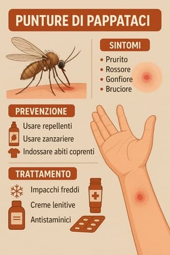 punture pappataci immagini