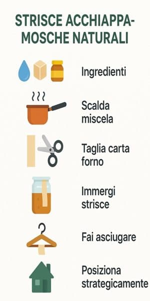 infografica acchiappa mosca naturale
