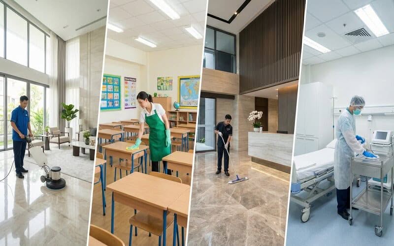 pulizie straordinarie per case, appartamenti, condomini, scuole, uffici e ospedali